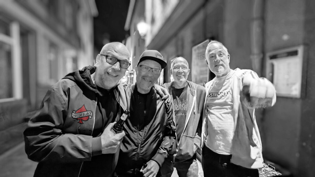 Die Band in der Frankfurter Klappergass